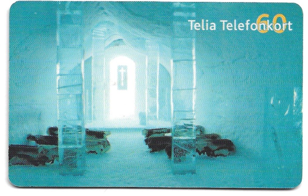 TARJETA TELEFONICA SUECIA 60 UNIDADES PUBLICIDAD 2001