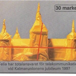 TARJETA TELEFONICA SUECIA 30 UNIDADES ARTE 1996