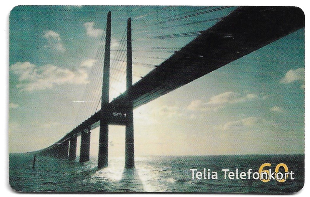 TARJETA TELEFONICA SUECIA 60 UNIDADES PUBLICIDAD 2002