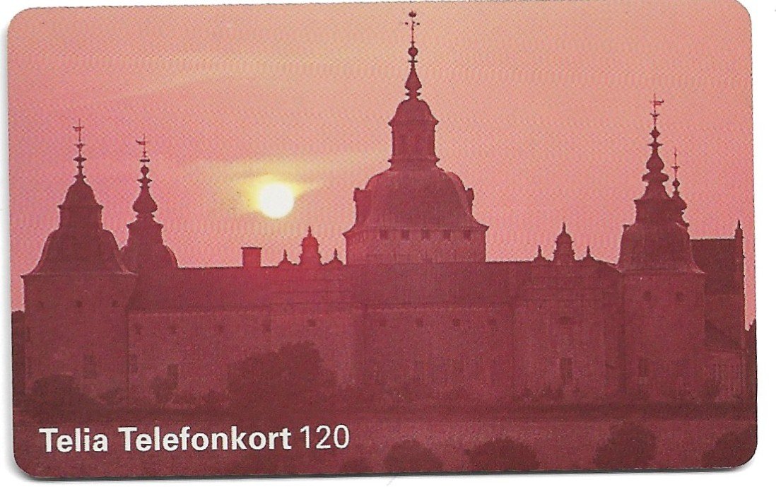 TARJETA TELEFONICA SUECIA 120 UNIDADES PUBLICIDAD 1994