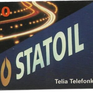 TARJETA TELEFONICA SUECIA 120 UNIDADES STATOIL 1994