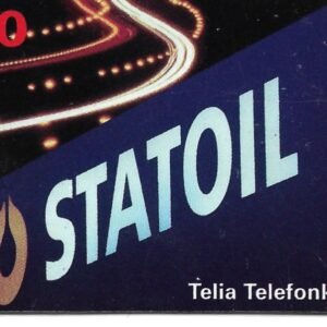 TARJETA TELEFONICA SUECIA 120 UNIDADES STATOIL 1996