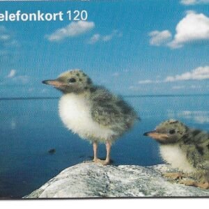 TARJETA TELEFONICA SUECIA 120 UNIDADES ANIMALES 1997