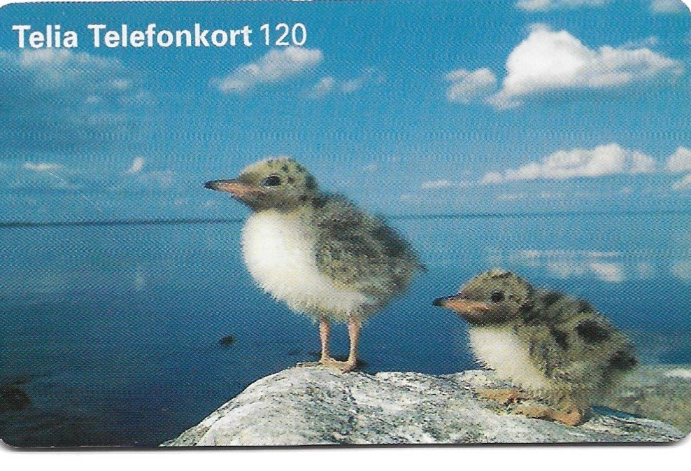 TARJETA TELEFONICA SUECIA 120 UNIDADES ANIMALES 1997