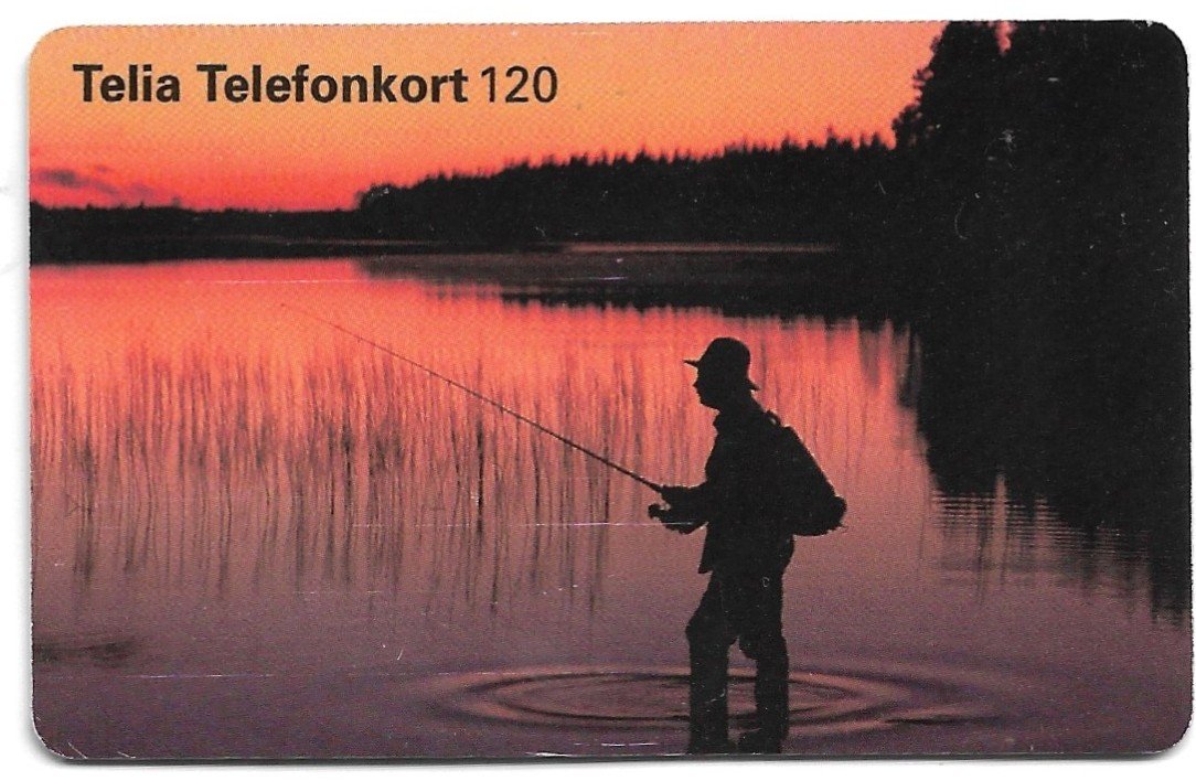 TARJETA TELEFONICA SUECIA 120 UNIDADES PAISAJE 1996