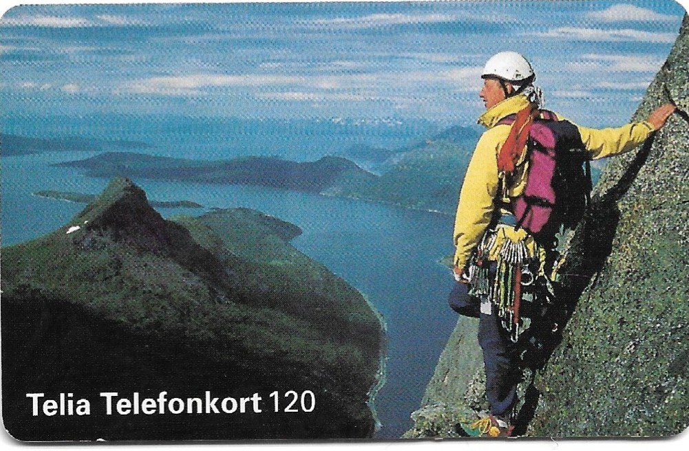 TARJETA TELEFONICA SUECIA 120 UNIDADES PAISAJE 1997