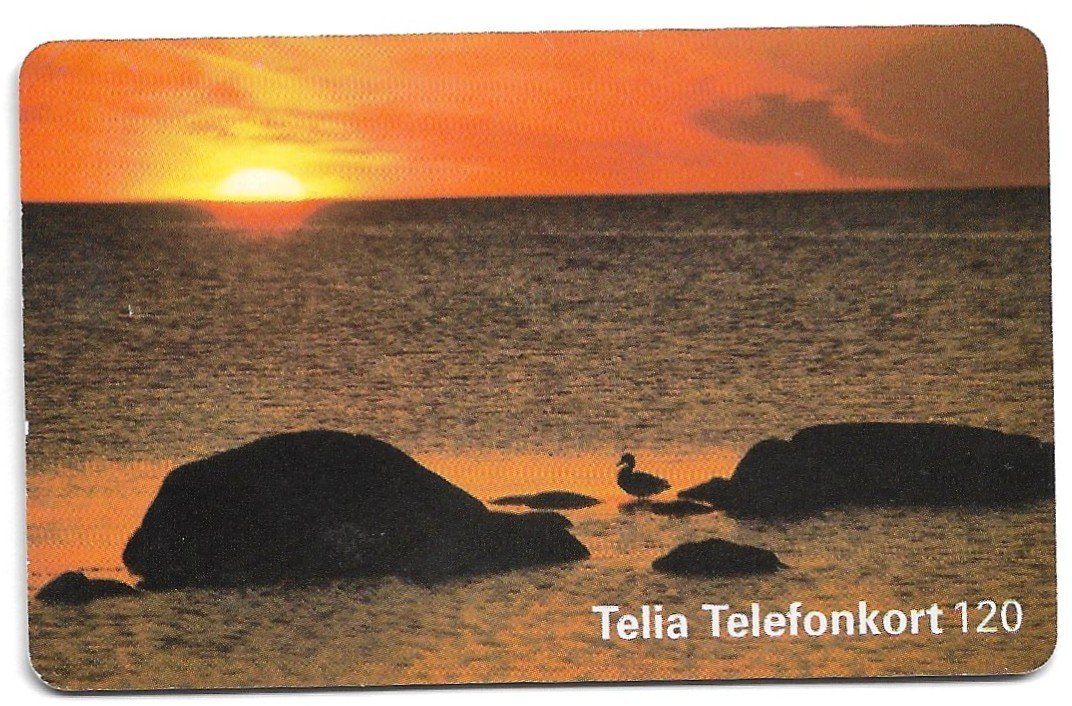 TARJETA TELEFONICA SUECIA 120 UNIDADES PAISAJE 1998