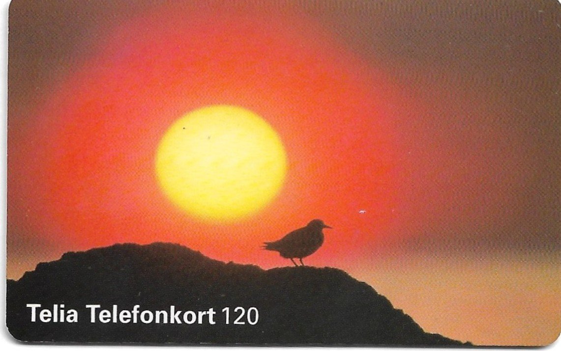 TARJETA TELEFONICA SUECIA 120 UNIDADES PAISAJE 1998