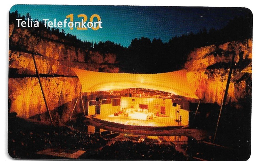 TARJETA TELEFONICA SUECIA 120 UNIDADES PAISAJE 2001