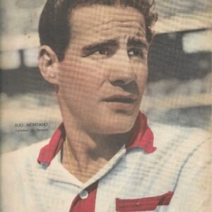 REVISTA EL GRAFICO PORTADA DE ELIO MONTAÑO DELANTERO DE HURACÁN