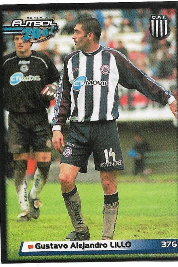 FIGURITA ARGENTINA FUTBOL 2001 N°376