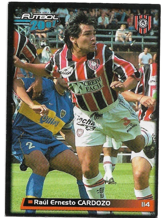 FIGURITA ARGENTINA FUTBOL 2001 N°114
