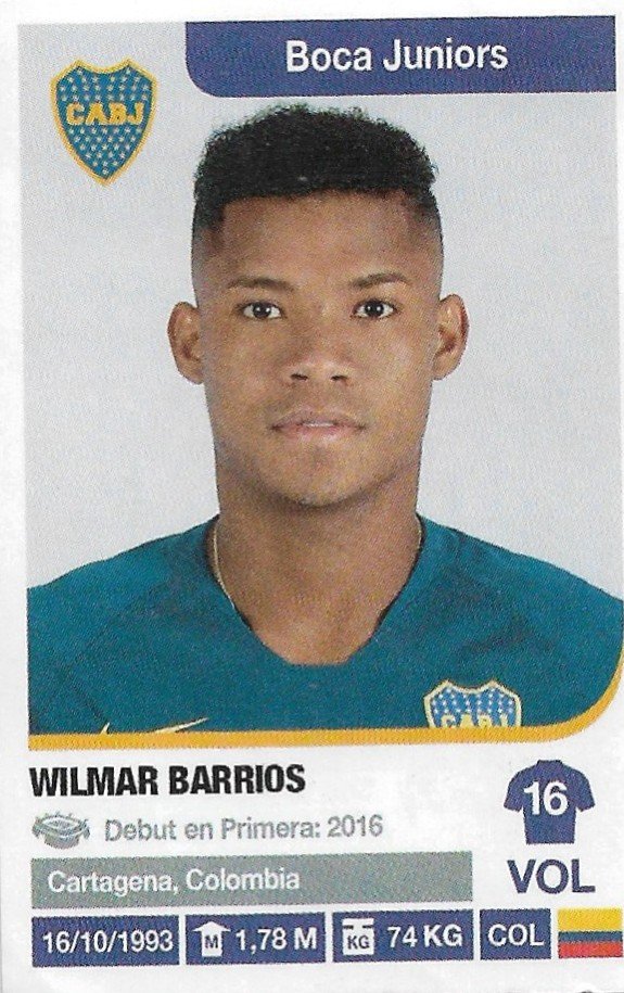 FIGURITA ARGENTINA FUTBOL 2018-2019 N°84