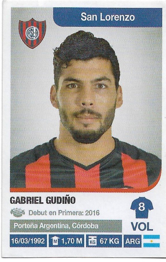 FIGURITA ARGENTINA FUTBOL 2018-2019 N°295