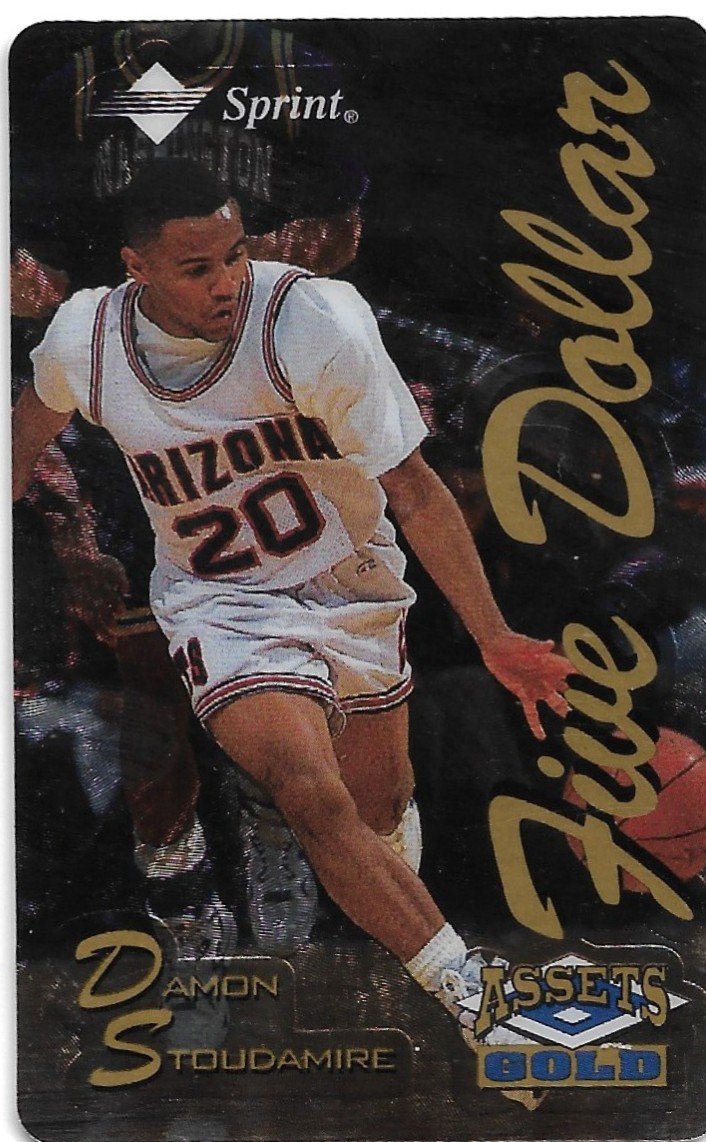 TARJETA PREPAGA ASSETS GOLD DAMON STOUDAMIRE $5