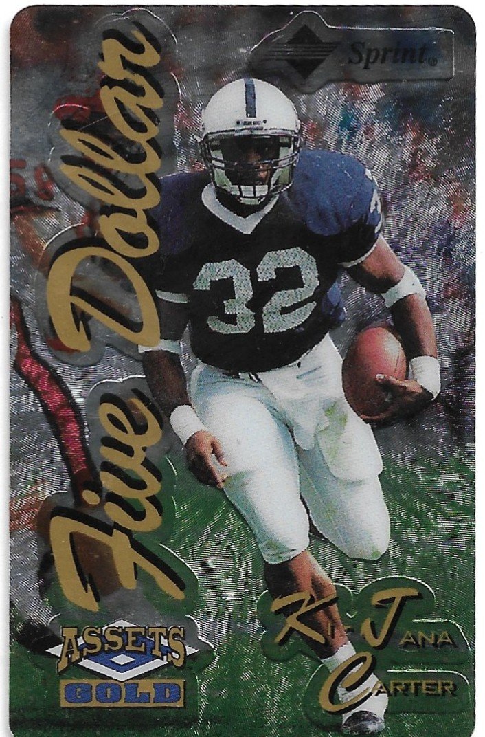 TARJETA PREPAGA ASSETS GOLD KI-JANA CARTER $5