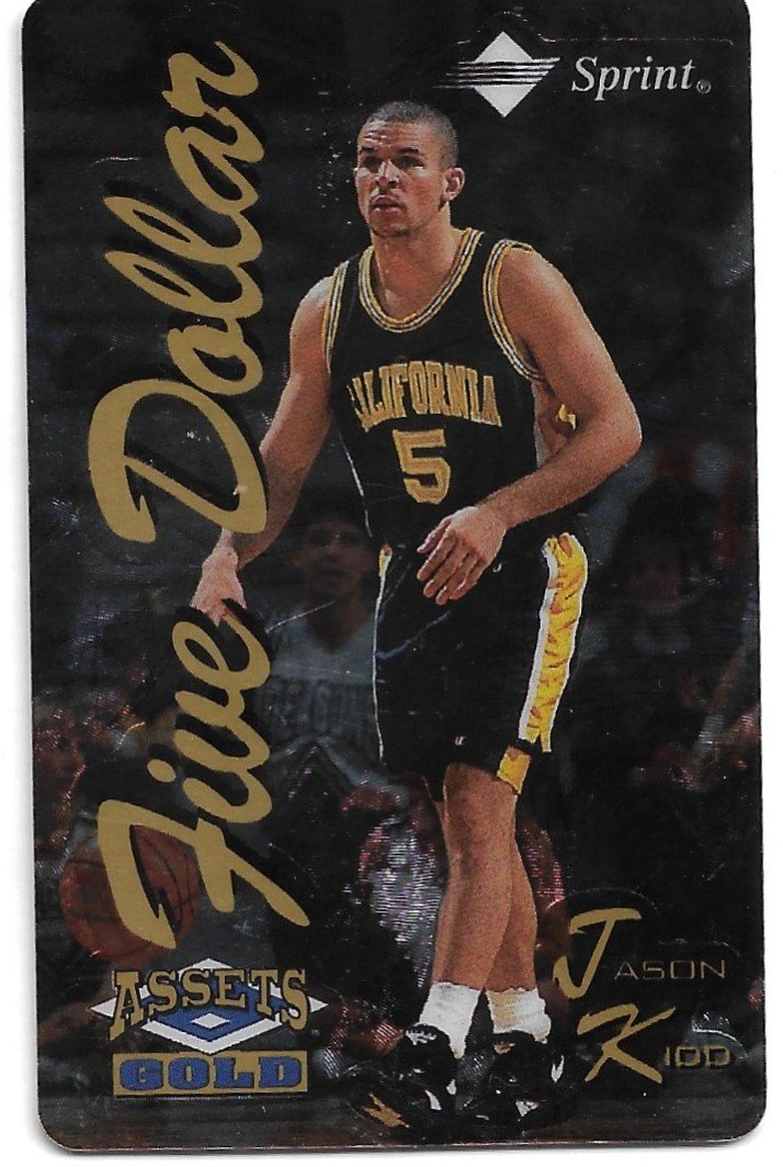 TARJETA PREPAGA ASSETS GOLD JASON KIDD $5
