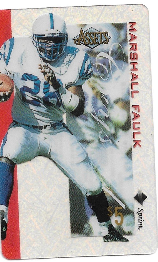 TARJETA PREPAGA ASSETS GOLD MARSHALL FAULK $5
