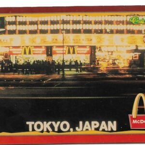 TARJETA TELEFONICA PREPAGA EDICIÓN MCDONALD ´S TOKYO , JAPON $2