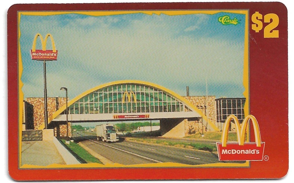 TARJETA TELEFONICA PREPAGA EDICIÓN MCDONALD ´S $2