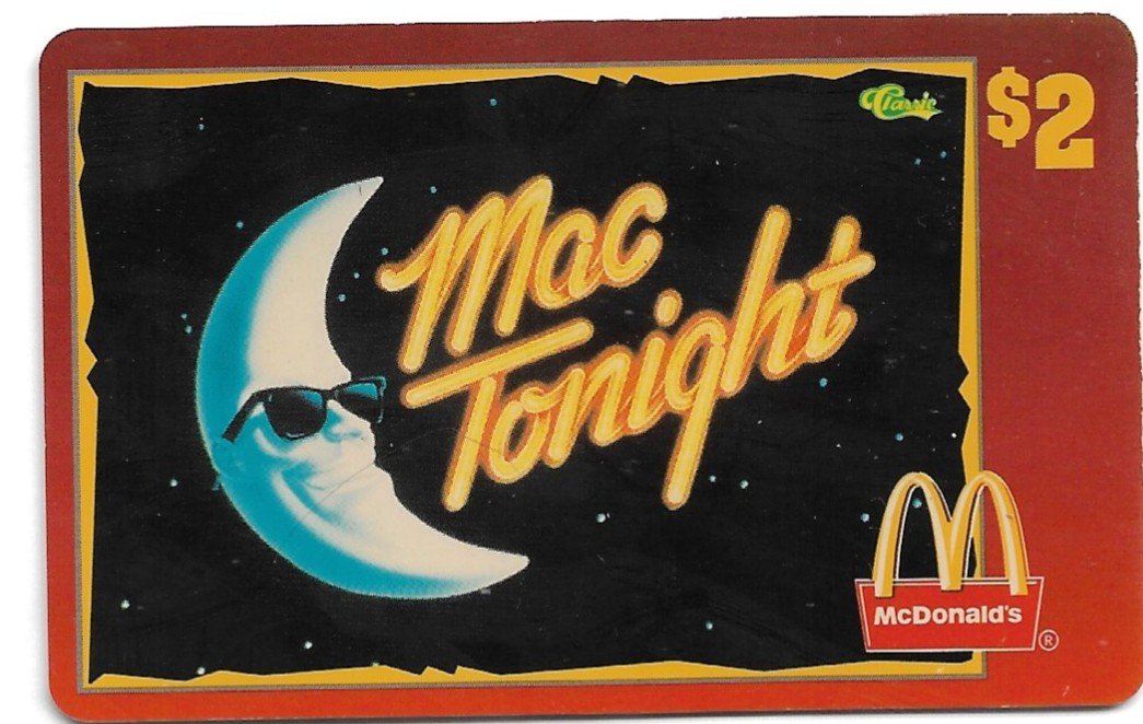 TARJETA TELEFONICA PREPAGA EDICIÓN MCDONALD ´S $2