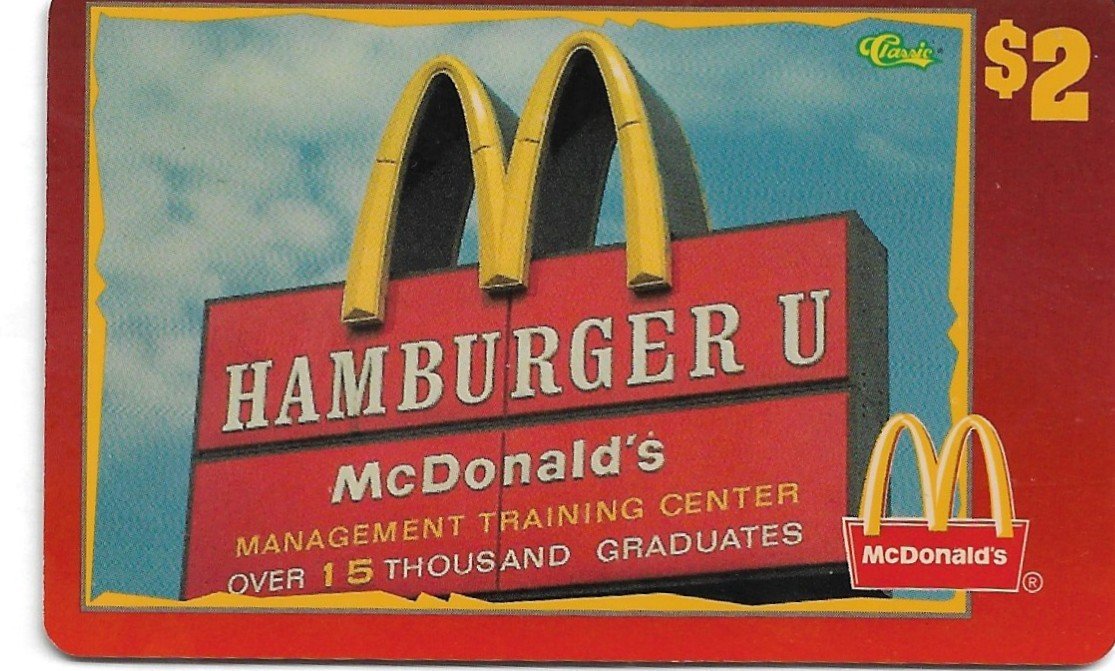 TARJETA TELEFONICA PREPAGA EDICIÓN MCDONALD ´S $2