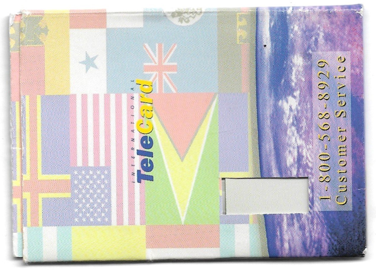 TARJETA TELEFONICA TELECARD INTERNATIONAL