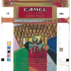 MARQUILLA CAMEL 10 CIGARRILLOS INDUSTRIA ARGENTINA BOX