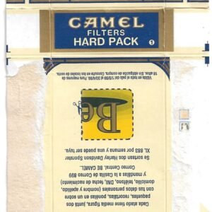 MARQUILLA CAMEL 10 CIGARRILLOS INDUSTRIA ARGENTINA BOX