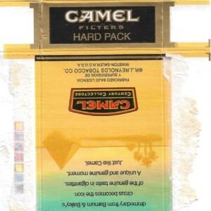 MARQUILLA CAMEL 10 CIGARRILLOS INDUSTRIA ARGENTINA BOX