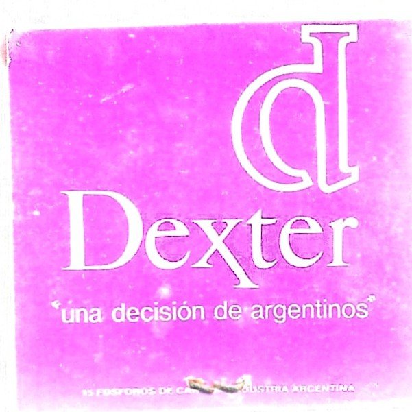 CAJA DE FÓSFOROS DEXTER