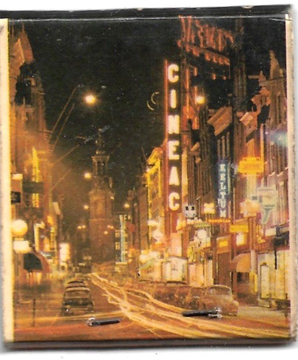 CAJA DE FÓSFOROS SUPRISING AMSTERDAM