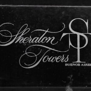 CAJA DE FÓSFOROS SHERATON TOWERS BUENOS AIRES