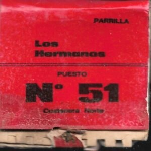 CAJA DE FÓSFOROS LOS HERMANOS PUESTO N°51