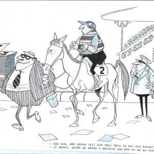 CARICATURA CHISTE ORIGINAL REVISTA