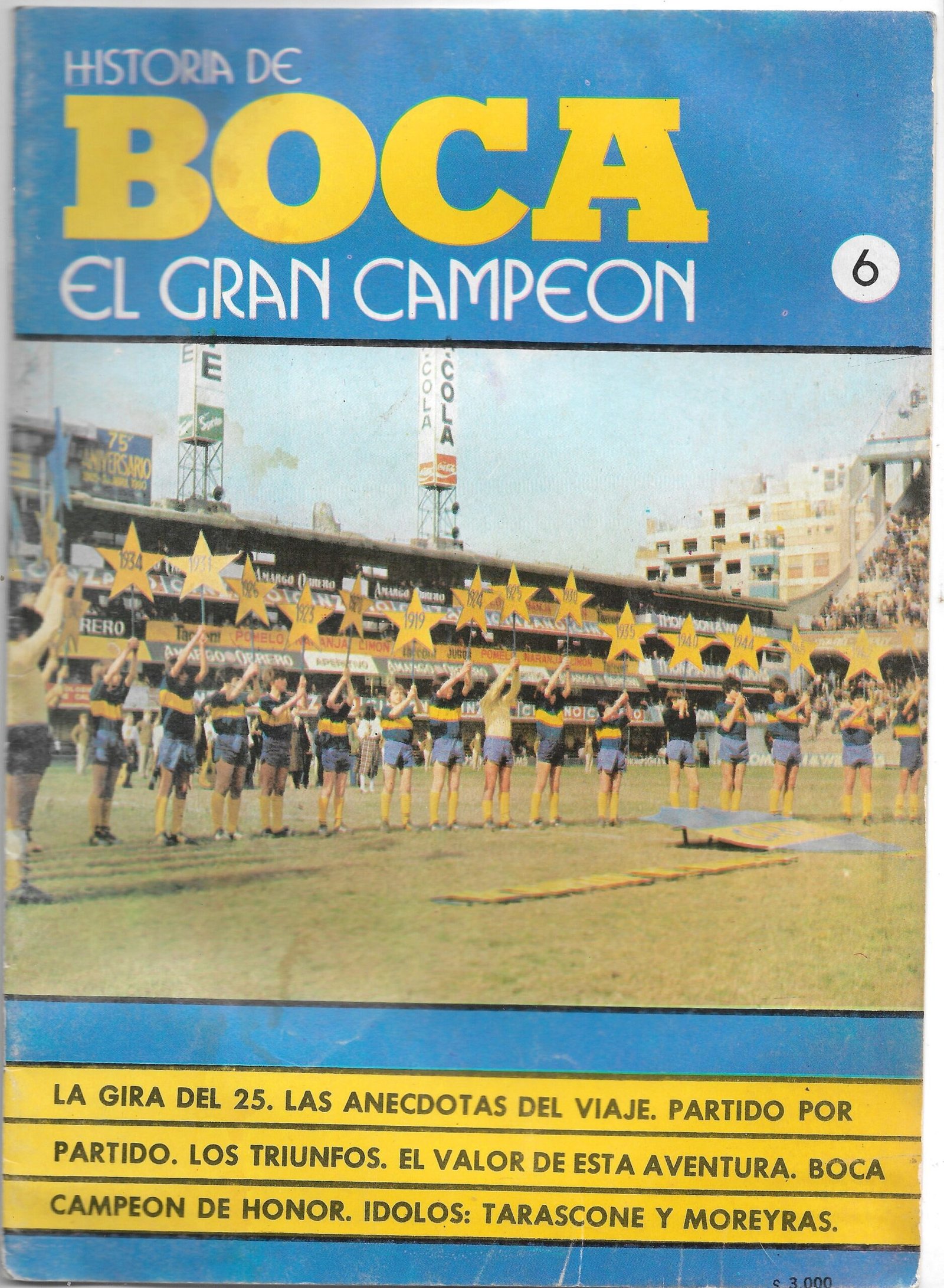 HISTORIA DE BOCA EL GRAN CAMPEON REVISTA 6