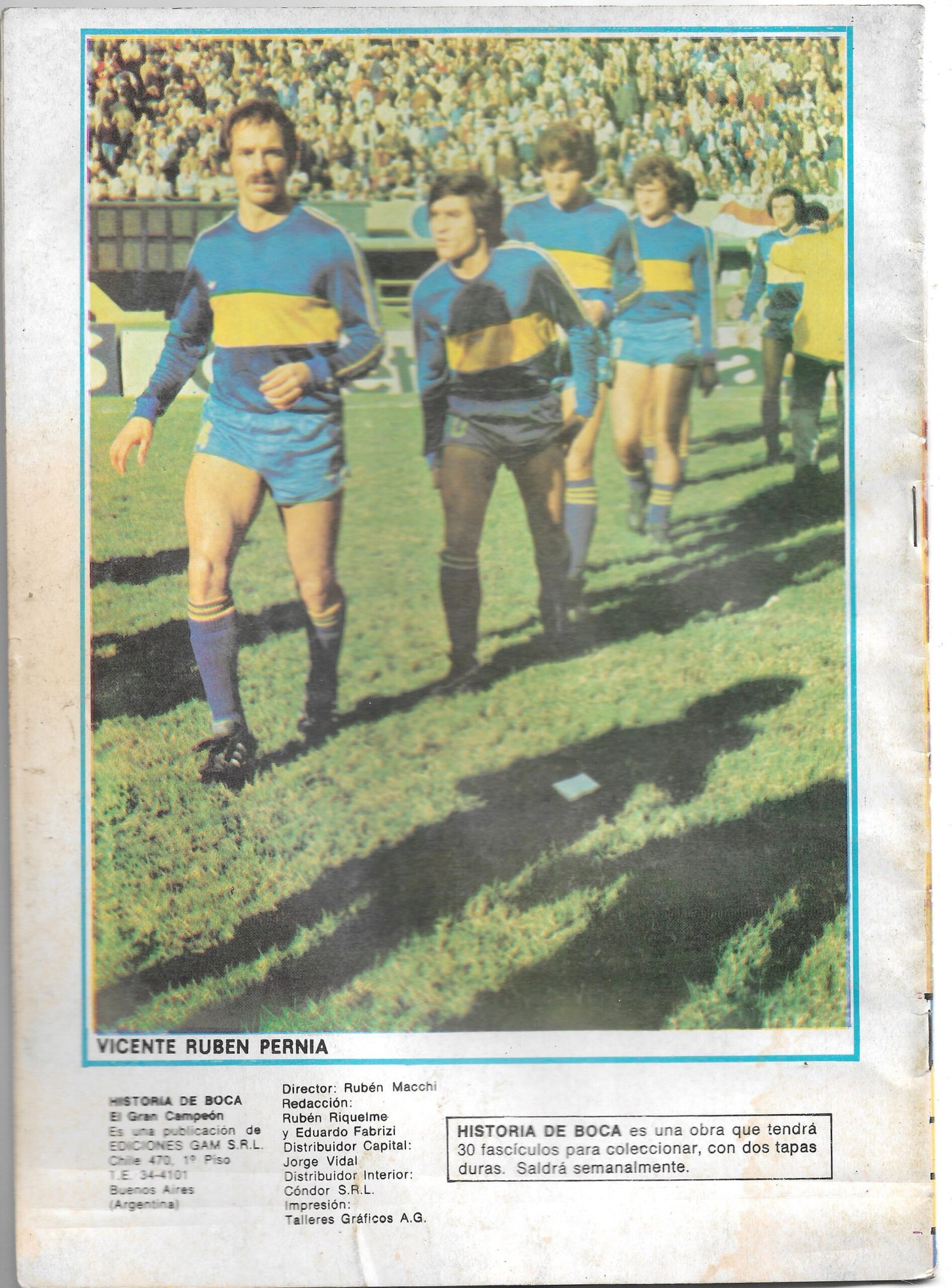HISTORIA DE BOCA EL GRAN CAMPEON REVISTA 6