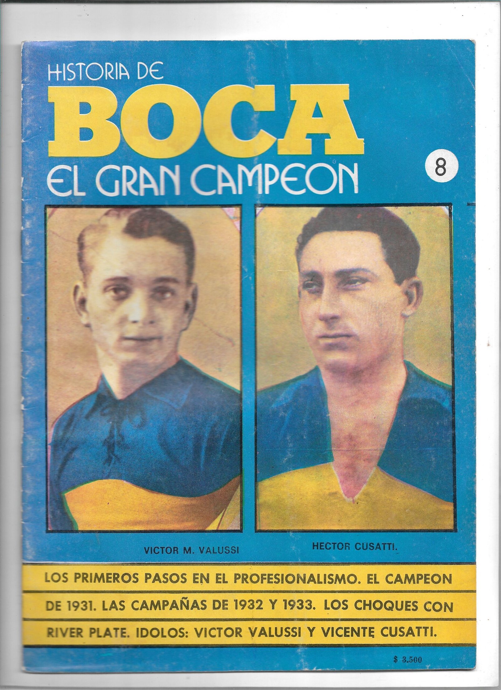 HISTORIA DE BOCA EL GRAN CAMPEON REVISTA 8