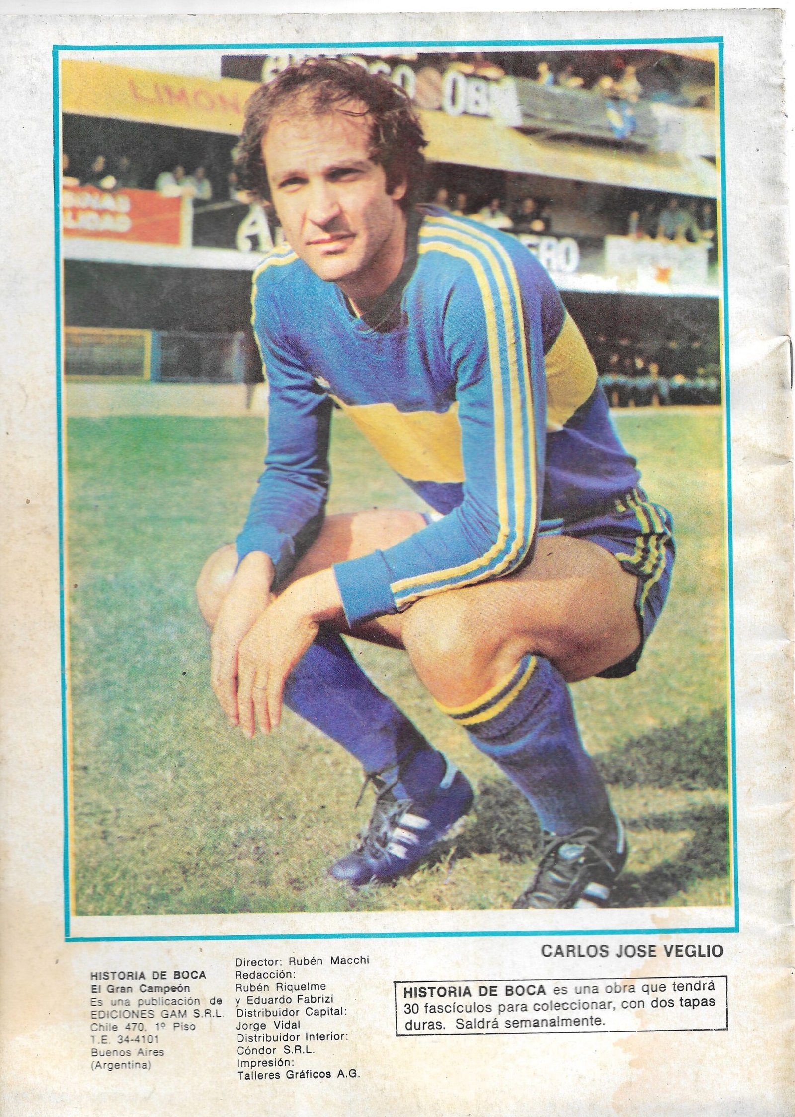 HISTORIA DE BOCA EL GRAN CAMPEON REVISTA 8