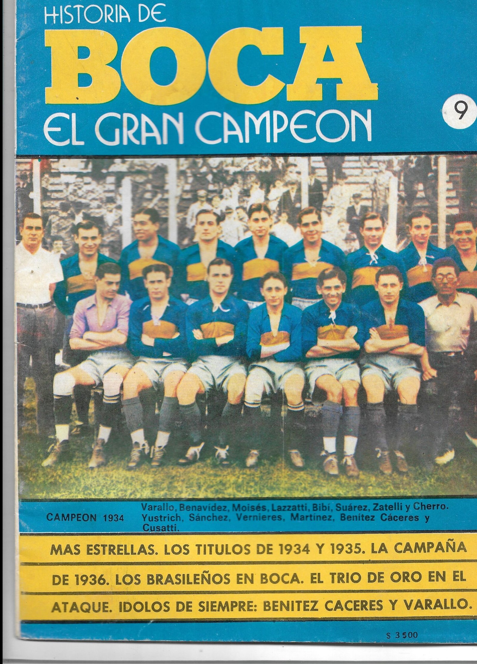 HISTORIA DE BOCA EL GRAN CAMPEON REVISTA 9