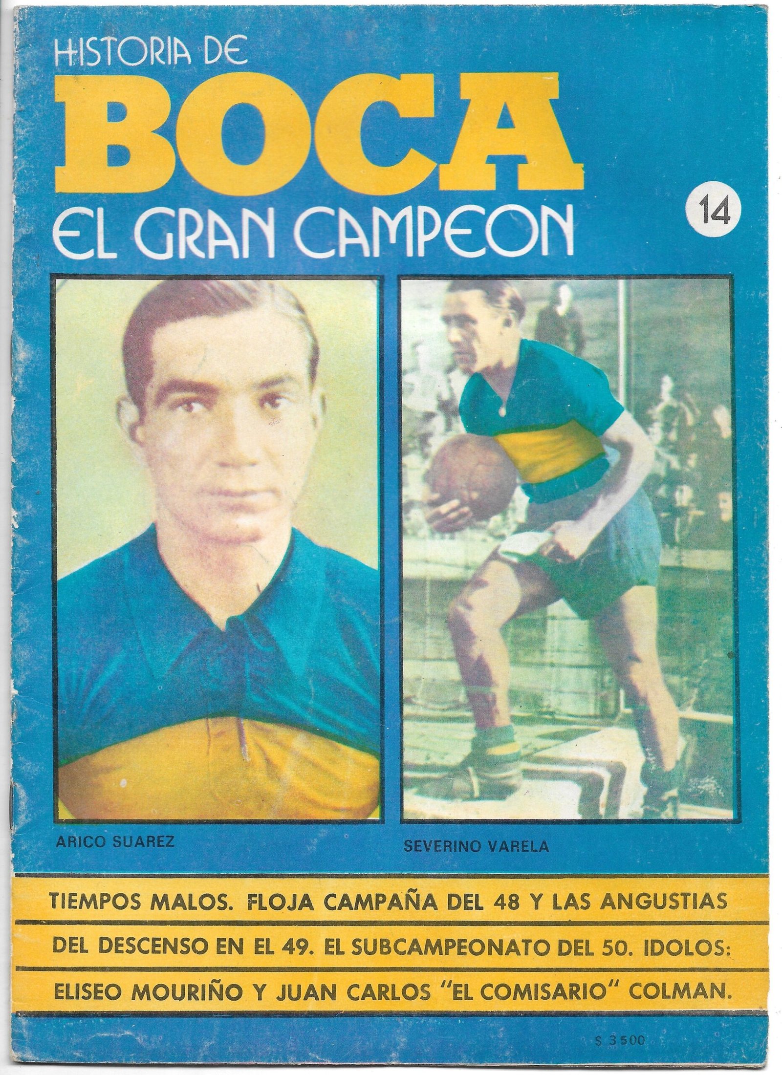 HISTORIA DE BOCA EL GRAN CAMPEON REVISTA 14