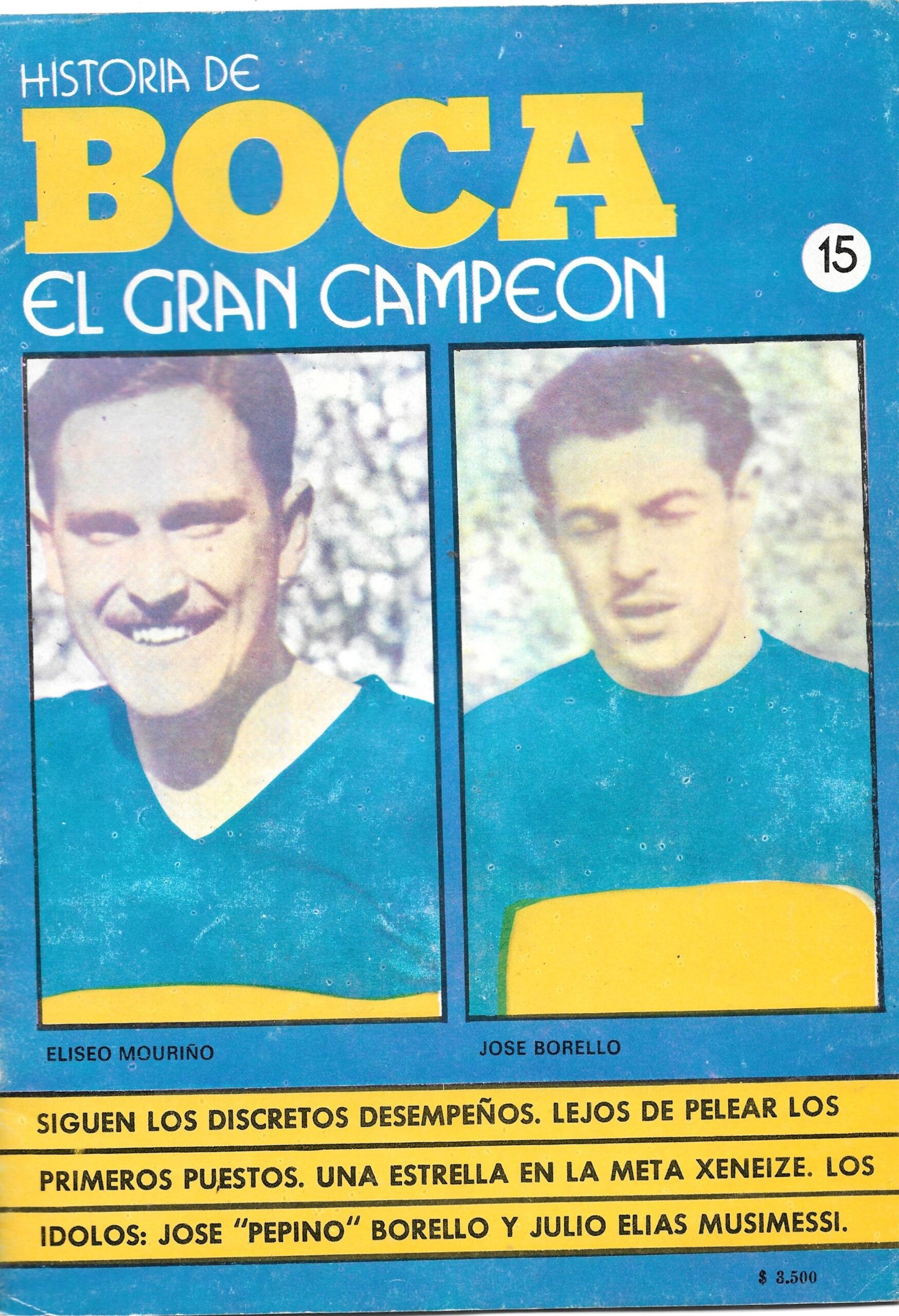 HISTORIA DE BOCA EL GRAN CAMPEON REVISTA 15