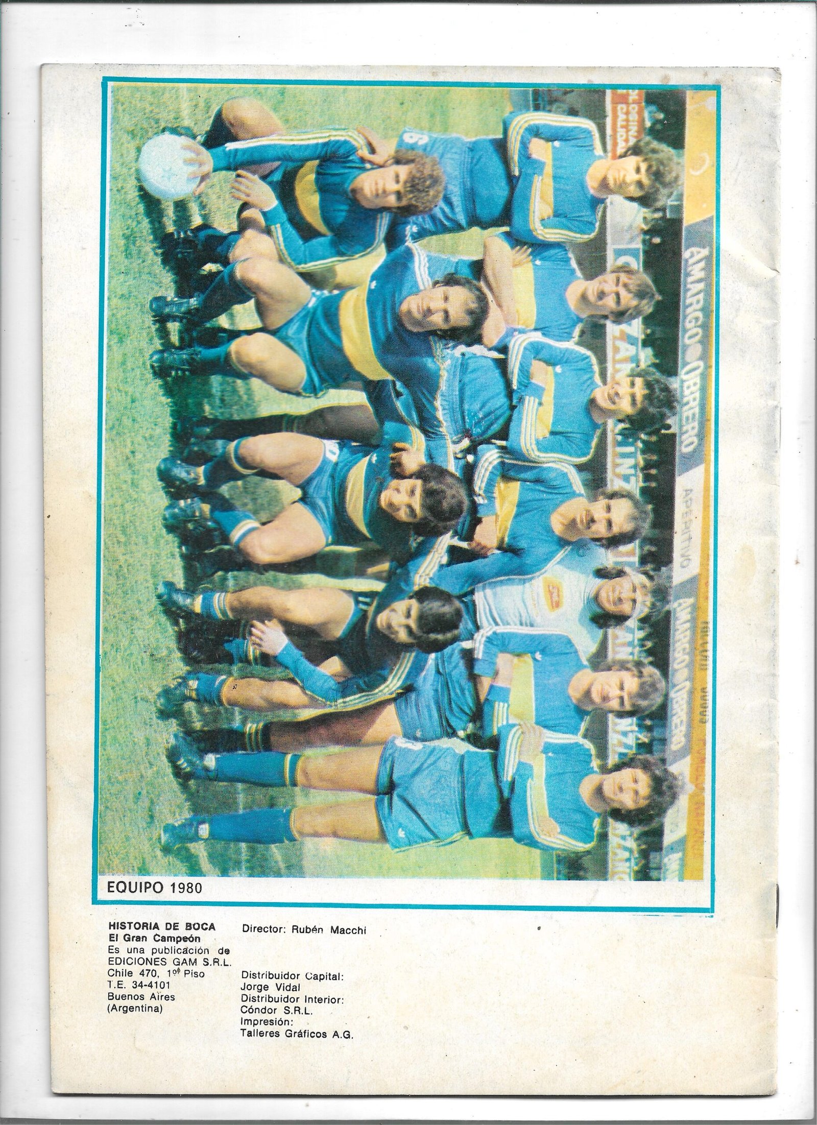 HISTORIA DE BOCA EL GRAN CAMPEON REVISTA 15