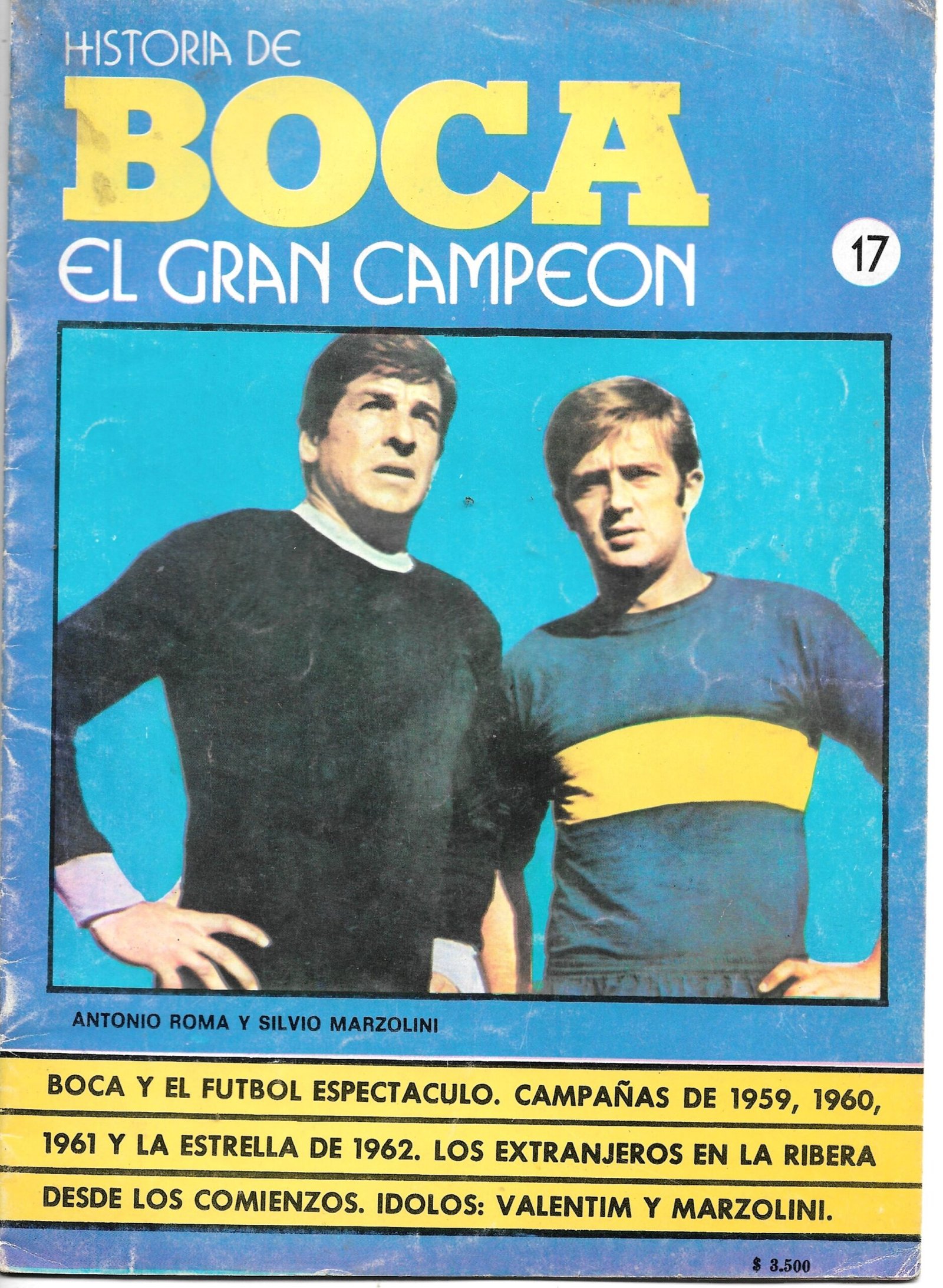HISTORIA DE BOCA EL GRAN CAMPEON REVISTA 17