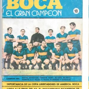 HISTORIA DE BOCA EL GRAN CAMPEON REVISTA 18