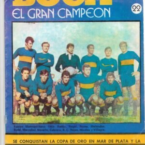 HISTORIA DE BOCA EL GRAN CAMPEON REVISTA 22
