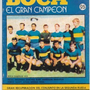 HISTORIA DE BOCA EL GRAN CAMPEON REVISTA 25