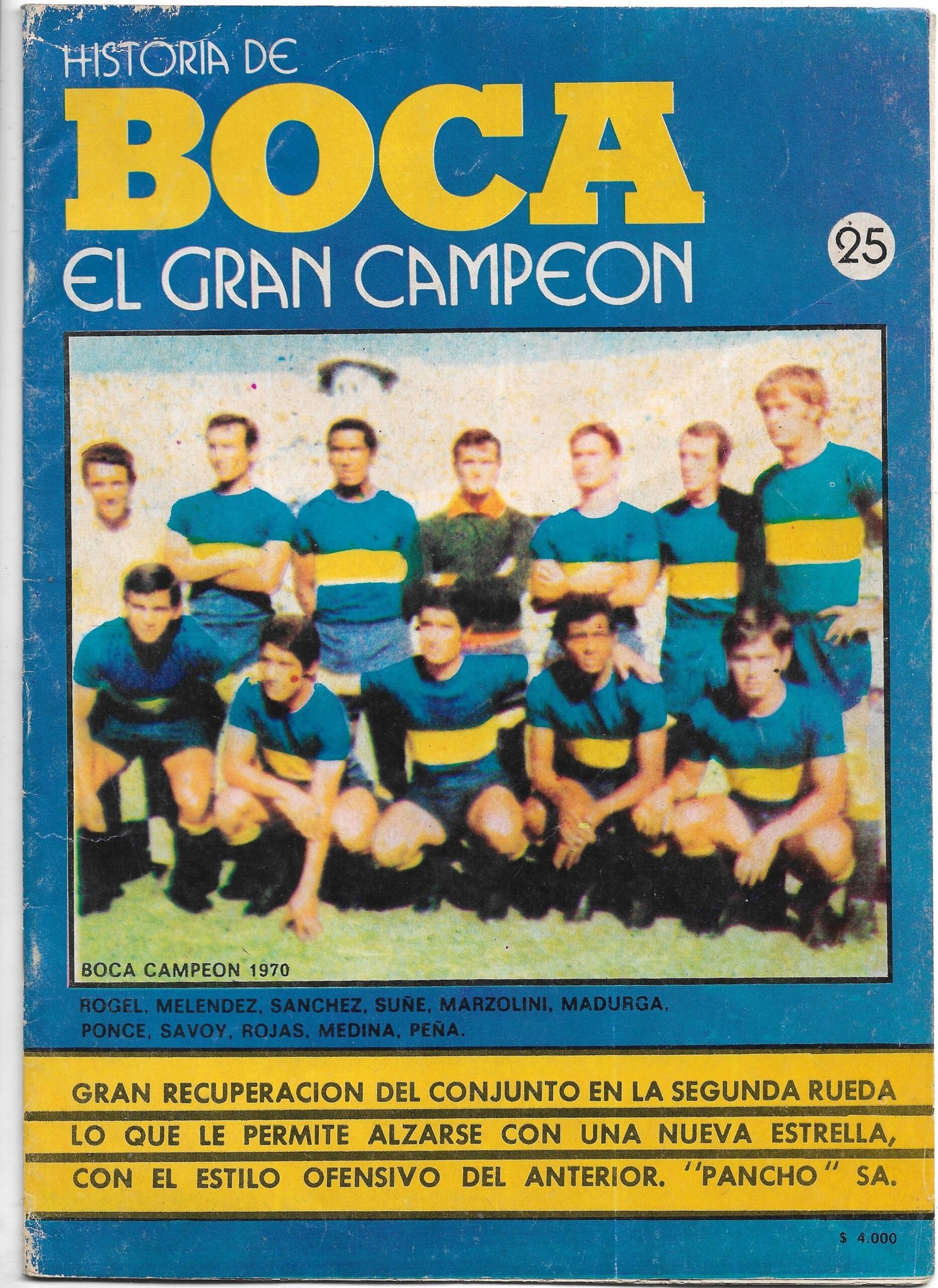 HISTORIA DE BOCA EL GRAN CAMPEON REVISTA 25