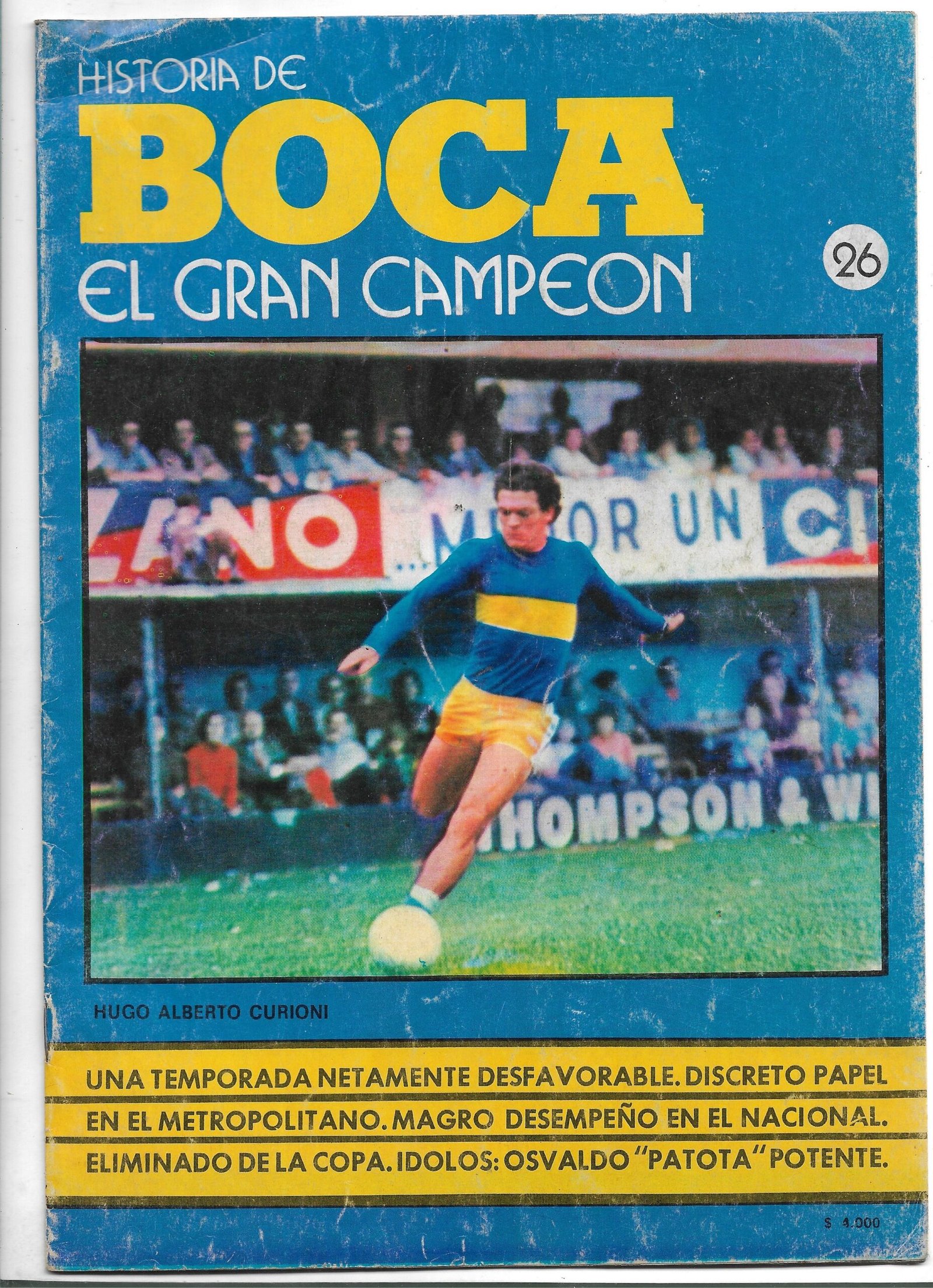 HISTORIA DE BOCA EL GRAN CAMPEON REVISTA 26