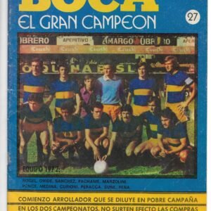 HISTORIA DE BOCA EL GRAN CAMPEON REVISTA 27